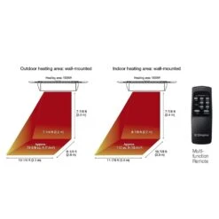 Dimplex Plug-in 36-Inch 1500W 120V Infrared Electric Heater (DIRP15A10GR) 11 Dimplex Plug-in 36-Inch 1500W 120V Infrared Electric Heater (DIRP15A10GR) -Dimplex Officials dimplex dirp plug in outdoor indoor infrared electric heater 120v 1500w dirp15a10gr 781052139183 28880312270942