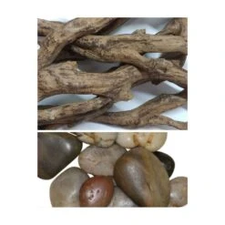 Dimplex Driftwood And River Rock Media Kit For XHD Fireplaces