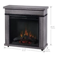 Dimplex Morgan 32-Inch Electric Fireplace And Mantel Package (C3P23LJ-2085CO) -Dimplex Officials dimplex morgan 32 inch electric fireplace and mantel package c3p23lj 2085co c3p23lj 2085co 781052132825 30085239308382