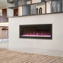 Dimplex Multi-Fire SL Series Built-In Smart Electric Fireplace -Dimplex Officials dimplex multi fire sl series flush mounted smart electric fireplace 29678258520158