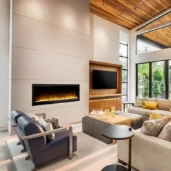 Dimplex Multi-Fire SL Series Built-In Smart Electric Fireplace -Dimplex Officials dimplex multi fire sl series flush mounted smart electric fireplace 29678258618462