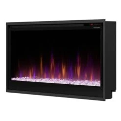 Dimplex Multi-Fire SL Series Built-In Smart Electric Fireplace -Dimplex Officials dimplex multi fire sl series flush mounted smart electric fireplace 29678259109982