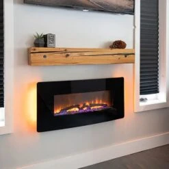 Dimplex Winslow Curved Wall Mounted/Tabletop Electric Fireplace -Dimplex Officials dimplex winslow curved wall mounted tabletop electric fireplace 30095595438174