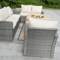 Direct Wicker 44-Inch Rectangular Tree Stump LP Fire Pit Table (PAG-2170) -Dimplex Officials direct wicker 44 inch rectangular tree stump lp fire pit table pag 2170 pag 2170 8844053028602 29117868703838