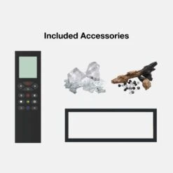 Dynasty Cascade 42-Inch To 82-Inch Built-in Linear Smart Electric Fireplace -Dimplex Officials dynasty dynasty cascade built in linear smart electric fireplace 42 82 wide 14400357072990