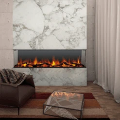 Dynasty Melody 3-Sided Smart Electric Fireplace -Dimplex Officials dynasty melody 64 inch 3 sided smart electric fireplace dy bts60 dy bts60 29666941075550