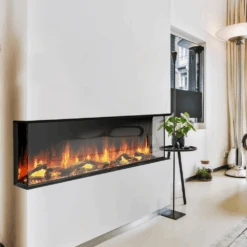 Dynasty Melody 3-Sided Smart Electric Fireplace -Dimplex Officials dynasty melody 64 inch 3 sided smart electric fireplace dy bts60 dy bts60 29666941272158