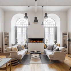 Dynasty Melody 3-Sided Smart Electric Fireplace -Dimplex Officials dynasty melody 64 inch 3 sided smart electric fireplace dy bts60 dy bts60 29666941403230