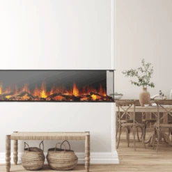 Dynasty Melody 3-Sided Smart Electric Fireplace -Dimplex Officials dynasty melody 64 inch 3 sided smart electric fireplace dy bts60 dy bts60 29666941435998