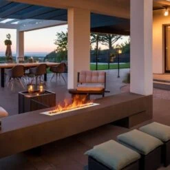 Eco-Feu 29-Inch Drop-in Indoor/Outdoor Ethanol Fireplace Burner (AC-00118-SS) -Dimplex Officials eco feu 29 inch drop in indoor outdoor ethanol fireplace burner ac 00118 ss ac 00118 ss 628041001185 30373462540382