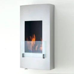 Eco-Feu Hollywood 19-Inch Wall Mounted / Built-in Ethanol Fireplace 9 Eco-Feu Hollywood 19-Inch Wall Mounted / Built-in Ethanol Fireplace -Dimplex Officials eco feu eco feu hollywood 19 ul listed wall mounted built in ethanol fireplace stainless steel 13337098846302