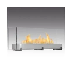Eco-Feu Vision III 51-Inch Free Standing Ethanol Fireplace -Dimplex Officials eco feu vision iii 51 inch free standing ethanol fireplace 29673260712030