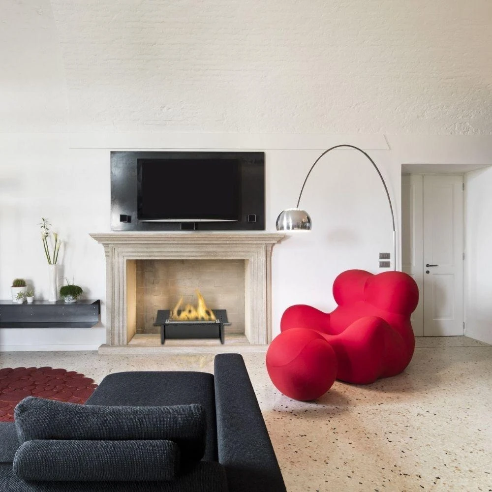 Eco-Feu Insert XL 20-Inch Matte Black Ethanol Fireplace (FS-00054-MB) 2 Eco-Feu Insert XL 20-Inch Matte Black Ethanol Fireplace (FS-00054-MB) - Image 2