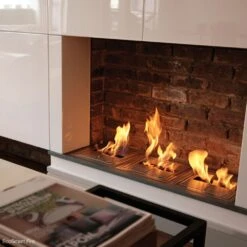 EcoSmart Fire 16-Inch Stainless Steel Ethanol Fireplace Burner (ESF.2.B.BK5) -Dimplex Officials ecosmart fire 16 inch stainless steel ethanol fireplace burner esf 2 b bk5 esf 2 b bk5 819283020052 29707698405470