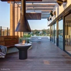 EcoSmart Fire AB Series Round Stainless Steel Ethanol Fireplace Burner -Dimplex Officials ecosmart fire ab series round stainless steel ethanol fireplace burner 29707757944926