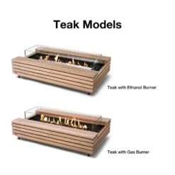 EcoSmart Fire Cosmo 50-Inch Rectangular Fire Pit Table -Dimplex Officials ecosmart fire cosmo 50 inch rectangular fire pit table 29706780278878