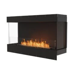 EcoSmart Fire Flex Bay 3-Sided Ethanol Firebox -Dimplex Officials ecosmart fire ecosmart fire flex bay 3 sided ethanol firebox 50 wide 13740676218974