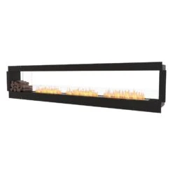 EcoSmart Fire Flex Double Sided Ethanol Firebox With Decorative Box -Dimplex Officials ecosmart fire ecosmart fire flex double sided ethanol firebox with decorative box 141 wide left side 13746687082590