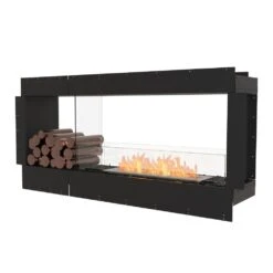 EcoSmart Fire Flex Double Sided Ethanol Firebox With Decorative Box -Dimplex Officials ecosmart fire ecosmart fire flex double sided ethanol firebox with decorative box 60 wide left side 13746655559774