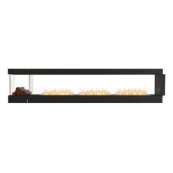 EcoSmart Fire Flex Ethanol Firebox With One Closed Side And Decorative Box -Dimplex Officials ecosmart fire ecosmart fire flex ethanol firebox with one closed side and decorative box 142 wide left side 28351711314014