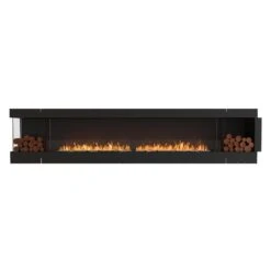 EcoSmart Fire Flex Ethanol Firebox With One Open Side And Decorative Box -Dimplex Officials ecosmart fire ecosmart fire flex ethanol firebox with one open side and decorative box 124 wide both sides left corner 13737394503774