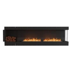 EcoSmart Fire Flex Ethanol Firebox With One Open Side And Decorative Box -Dimplex Officials ecosmart fire ecosmart fire flex ethanol firebox with one open side and decorative box 88 wide left side right corner 13737390899294
