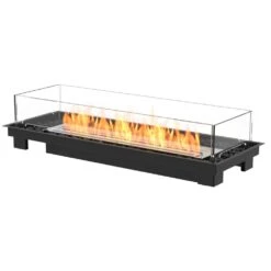 EcoSmart Fire Linear 50 Indoor/Outdoor Fire Pit Kit -Dimplex Officials ecosmart fire ecosmart fire linear 50 ethanol gas fire pit kit ethanol burner indoor 14512214835294