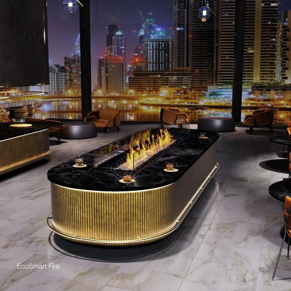 EcoSmart Fire Linear 90 Indoor/Outdoor Fire Pit Kit 2 EcoSmart Fire Linear 90 Indoor/Outdoor Fire Pit Kit - Image 2