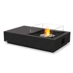 EcoSmart Fire Manhattan 50 Compact Rectangular Fire Pit Table 24 EcoSmart Fire Manhattan 50 Compact Rectangular Fire Pit Table -Dimplex Officials ecosmart fire ecosmart fire manhattan 50 compact rectangular fire pit table ethanol indoor graphite 28199610384478