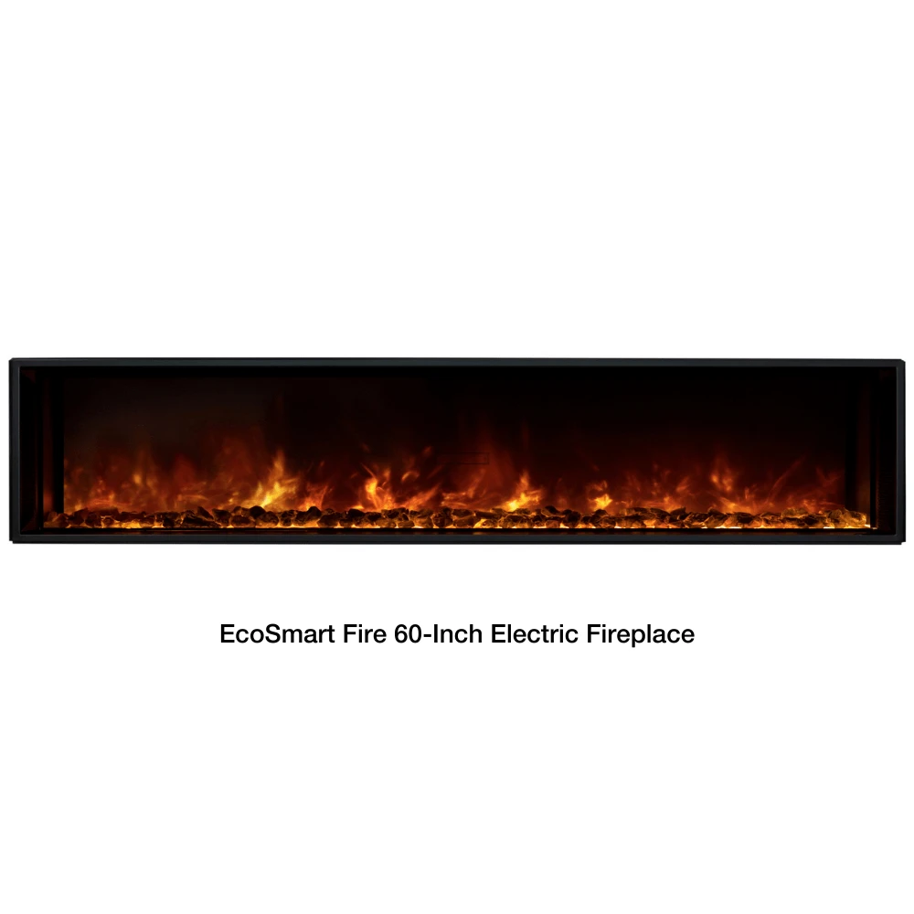 EcoSmart Fire Linear Built-In Electric Fireplace - Sizes: 40" - 120" 9 EcoSmart Fire Linear Built-In Electric Fireplace - Sizes: 40" - 120" - Image 9