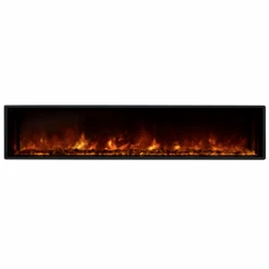 EcoSmart Fire Linear Built-In Electric Fireplace - Sizes: 40" - 120"