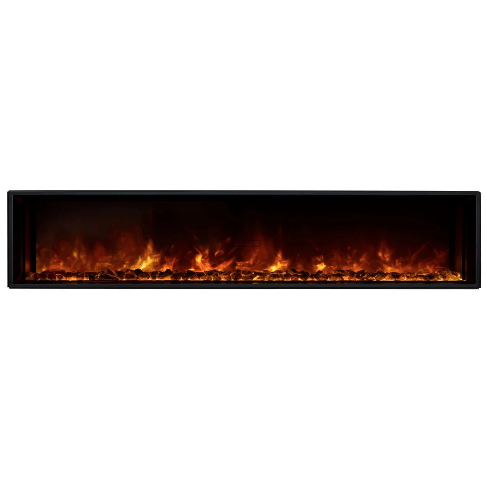 EcoSmart Fire Linear Built-In Electric Fireplace - Sizes: 40" - 120" 1 EcoSmart Fire Linear Built-In Electric Fireplace - Sizes: 40" - 120"