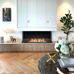 EcoSmart Fire Flex Bay 3-Sided Ethanol Firebox -Dimplex Officials ecosmart fire flex bay 3 sided ethanol firebox 29708804751454