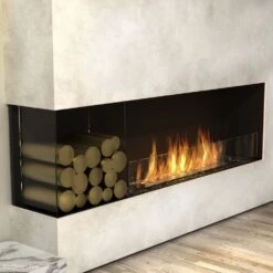 EcoSmart Fire Flex Ethanol Firebox With One Open Side And Decorative Box -Dimplex Officials ecosmart fire flex ethanol firebox with one open side and decorative box 29711841034334