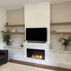 EcoSmart Fire Flex Single Sided Ethanol Firebox -Dimplex Officials ecosmart fire flex single sided ethanol firebox 29711890972766