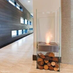 EcoSmart Fire Ghost 43-Inch Tall Free Standing Ethanol Fireplace (ESF.D.GST) -Dimplex Officials ecosmart fire ghost 43 inch tall free standing ethanol fireplace esf d gst esf d gst 819283023510 29712786882654