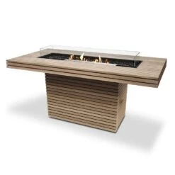 EcoSmart Fire Gin 90 Bar Height Rectangular Fire Pit Table -Dimplex Officials ecosmart fire gin 90 bar height rectangular fire pit table 29706778640478