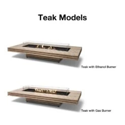 EcoSmart Fire Gin 90 Low Rectangular Fire Pit Table -Dimplex Officials ecosmart fire gin 90 low rectangular fire pit table 29706790895710