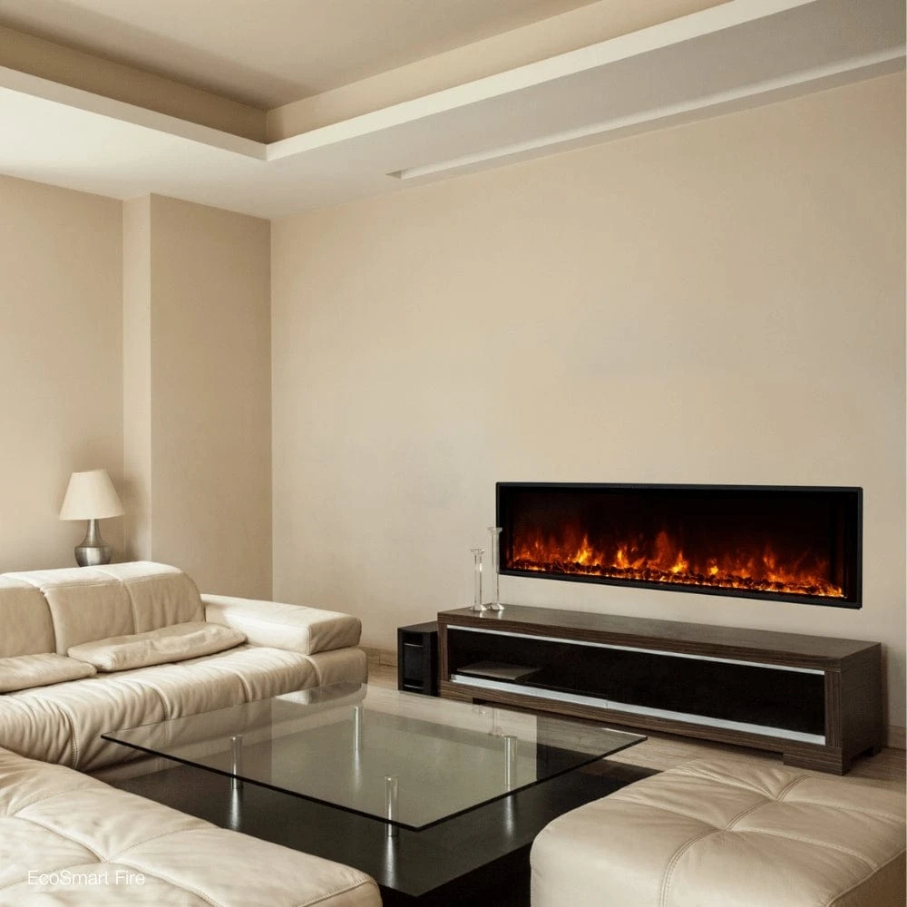 EcoSmart Fire Linear Built-In Electric Fireplace - Sizes: 40" - 120" 10 EcoSmart Fire Linear Built-In Electric Fireplace - Sizes: 40" - 120" - Image 10
