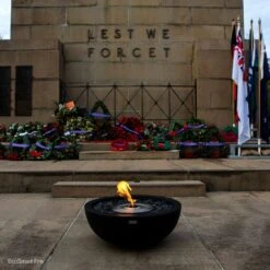 EcoSmart Fire Mix Round Concrete Ethanol Fire Bowl -Dimplex Officials ecosmart fire mix round concrete ethanol fire bowl 29713546543198