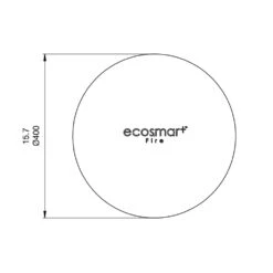 EcoSmart Fire Silicone Burner Cover For Fire Pit Tables -Dimplex Officials ecosmart fire silicone burner cover for fire pit tables 30004278296670