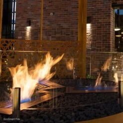 EcoSmart Fire XL Series Stainless Steel Ethanol Fireplace Burner 22 EcoSmart Fire XL Series Stainless Steel Ethanol Fireplace Burner -Dimplex Officials ecosmart fire xl series stainless steel ethanol fireplace burner 29715545423966