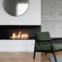 EcoSmart Fire XL Series Stainless Steel Ethanol Fireplace Burner 38 EcoSmart Fire XL Series Stainless Steel Ethanol Fireplace Burner -Dimplex Officials ecosmart fire xl series stainless steel ethanol fireplace burner 29715545948254