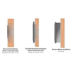 Empire Boulevard 30-Inch Slim Line Wall Mounted/Recessed Vent-Free Gas Fireplace 11 Empire Boulevard 30-Inch Slim Line Wall Mounted/Recessed Vent-Free Gas Fireplace -Dimplex Officials empire boulevard 30 slim line wall mounted recessed vent free gas fireplace 28560308830302