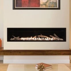 Empire Boulevard 60-Inch Linear Vent-Free Gas Fireplace -Dimplex Officials empire boulevard 60 inch linear vent free gas fireplace 28773678809182