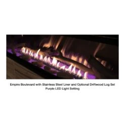 Empire Boulevard 72-Inch Linear Vent-Free Gas Fireplace -Dimplex Officials empire boulevard 72 inch linear vent free gas fireplace 28773731991646