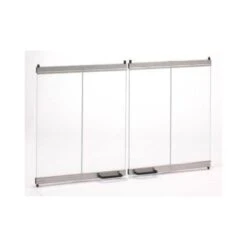 Empire Carol Rose Bi-Fold Glass Door For Premium Outdoor Fireplace