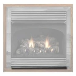 Empire Decorative Accessories For Vail 26 Deluxe Gas Fireplaces -Dimplex Officials empire decorative accessories for vail 26 deluxe gas fireplaces hammered pewter bottom trim kit vps26hp 28775560740958