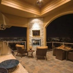 Empire Carol Rose Premium Outdoor Vent Free Gas Fireplace -Dimplex Officials empire empire carol rose premium outdoor gas fireplace 14512333291614