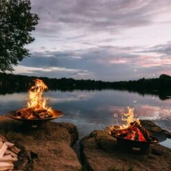 Fire Pit Art Asia 48-Inch Handcrafted Carbon Steel Fire Pit (AS48) -Dimplex Officials fire pit art asia 48 inch handcrafted carbon steel fire pit as48 as48 604310978501 28824645402718